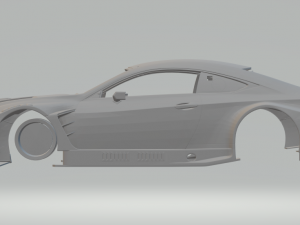 Lexus rcf gt3 3D 打印模型