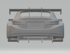 Lexus rcf gt3 3D 打印模型