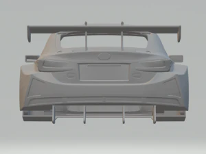 Lexus rcf gt3 3D Print Model