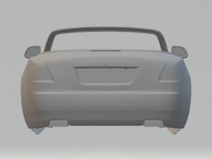 Dawn cabriolet 16 3Dプリントモデル