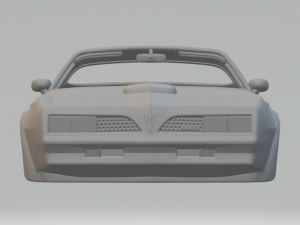 Pontiac firebird trans am 77 3D प्रिंट मॉडल