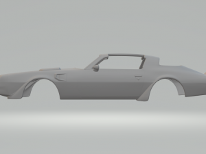 Pontiac firebird trans am 77 3D प्रिंट मॉडल