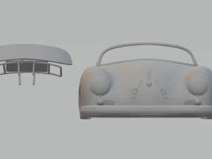 Porsche 356a speedster 3D Print Model