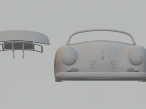 Porsche 356a speedster 3D Print Model