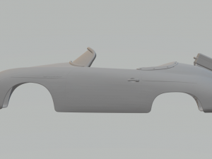 Porsche 356a speedster 3D Print Model