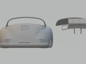Porsche 356a speedster 3D Print Model