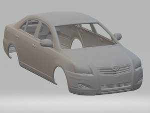 Toyota Avensis sedan 06 3Dプリントモデル