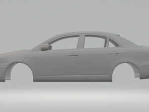 Toyota Avensis sedan 06 Modello di stampa 3D