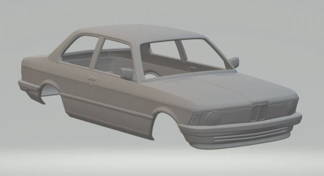 3 series e21 coupe 75 3D Print Model .c4d .max .obj .3ds .fbx .stl .blend