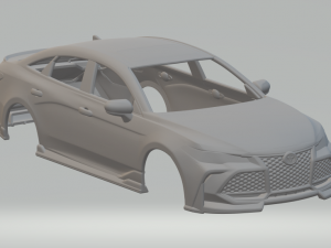 Toyota avalon mk5 trd 18 3Dプリントモデル