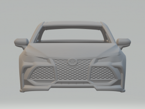 Toyota avalon mk5 trd 18 3Dプリントモデル