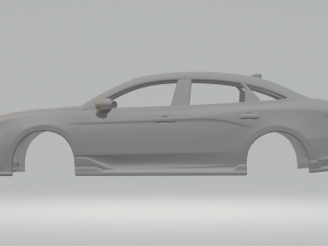 Toyota avalon mk5 trd 18 3Dプリントモデル