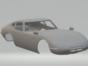 Toyota 2000 GT 69 3D प्रिंट मॉडल