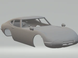 Toyota 2000 GT 69 Modelo de impresión 3D