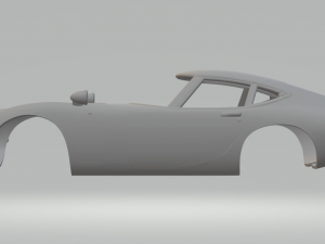 Toyota 2000 GT 69 3D प्रिंट मॉडल