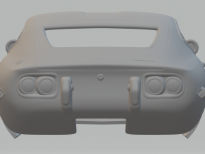Toyota 2000 GT 69 3D प्रिंट मॉडल