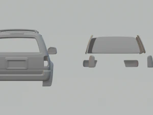 TOYOTA 4RUNNER 3D Print Model