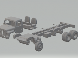 International s1900 3D Baskı Modeli