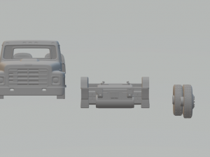 International s1900 3D Print Model
