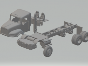 Kenworth T470 09 3D Print Model