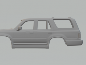 Toyota 4runner 92 Modello di stampa 3D