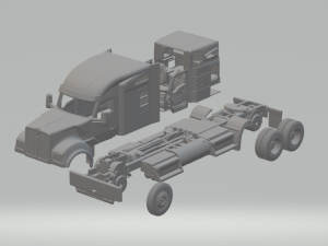 Kenworth w990 2020 Modelo de Impressão 3D