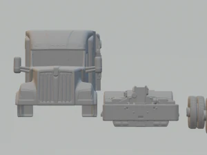 Kenworth w990 2020 3D Print Model