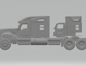 Kenworth w990 2020 3D 프린트 모델
