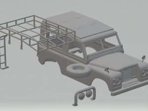 Land rover series III 1972 Modelo de Impressão 3D