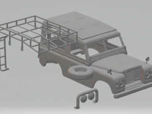 Land rover series III 1972 3D Print Model
