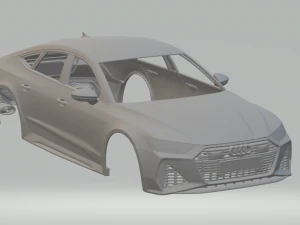 Ауди РС7 спортбэк 3D Принт Модель