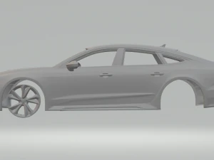 Audi rs7 sportback 3D Print Model