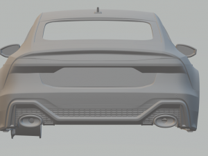 Audi rs7 sportback 3D 打印模型