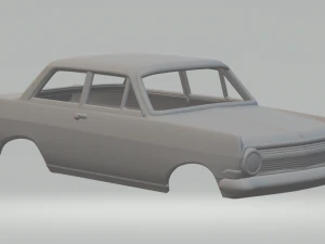 Opel rekord mk4 седан 63 3D Принт Модель