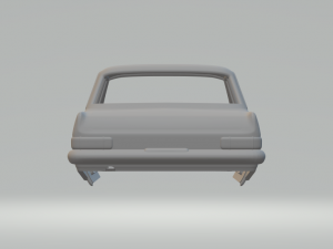Opel rekord mk4 sedan 63 3D 프린트 모델