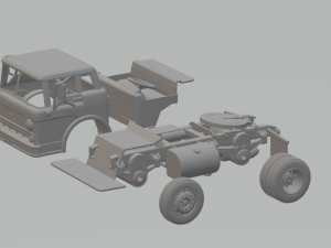 C6001957 coe truck 3D Print Model