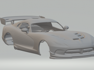 Dodge viper acr Modelo de Impressão 3D