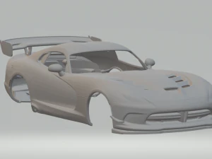 Dodge Viper acr Modello di stampa 3D