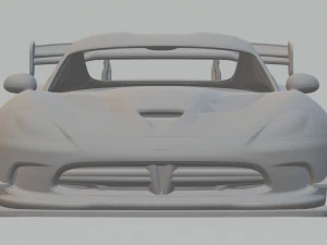 Dodge viper acr 3D Print Model