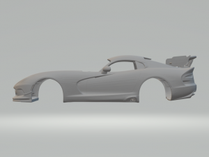 Dodge viper acr 3D Print Model
