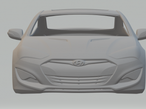 Hyundai genesis coupe 13 3D 프린트 모델