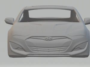 Hyundai genesis coupe 13 3D Print Model