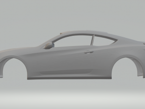 Hyundai genesis coupe 13 3D 프린트 모델