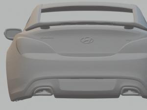 Hyundai genesis coupe 13 3D 프린트 모델