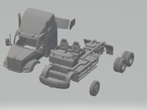Kenworth t610 3D Print Model