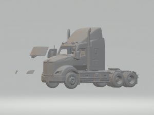 Kenworth t610 3D Принт Модель