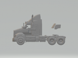 Kenworth t610 3D Принт Модель