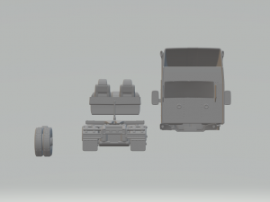 Kenworth t610 3D Принт Модель