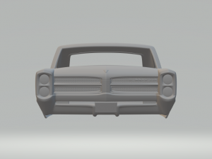 Pontiac Bonneville Hardtop 66 3D Принт Модель
