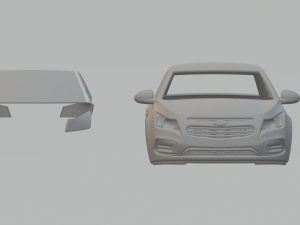 Chevrolet cruze sedan 15 3D 打印模型